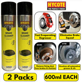 2X Hycote Brake Cleaner Spray 600ml Technical Spray